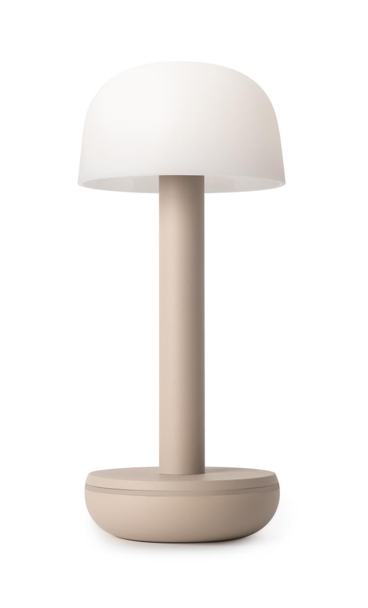 Two Beige Frosted