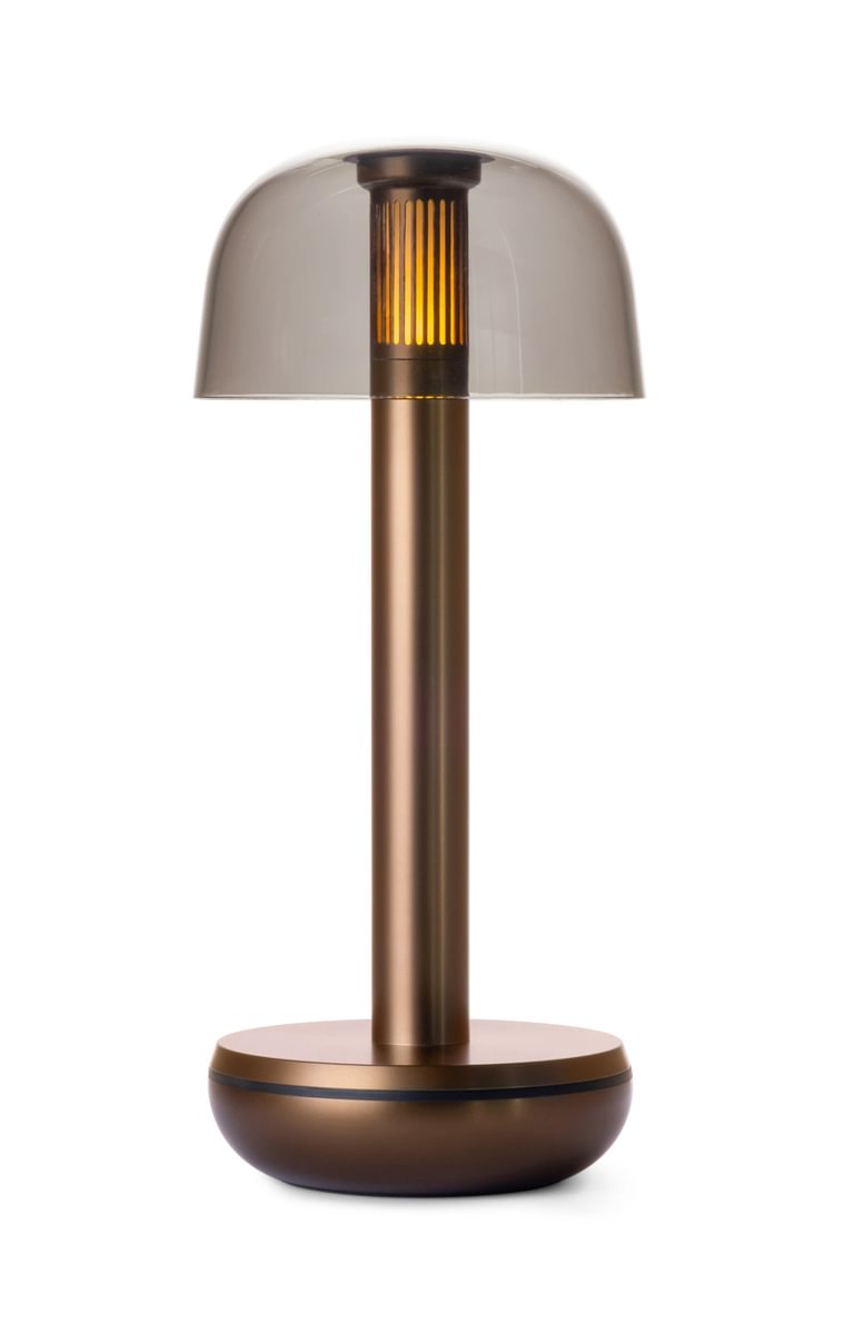 Two Bronze Smoked